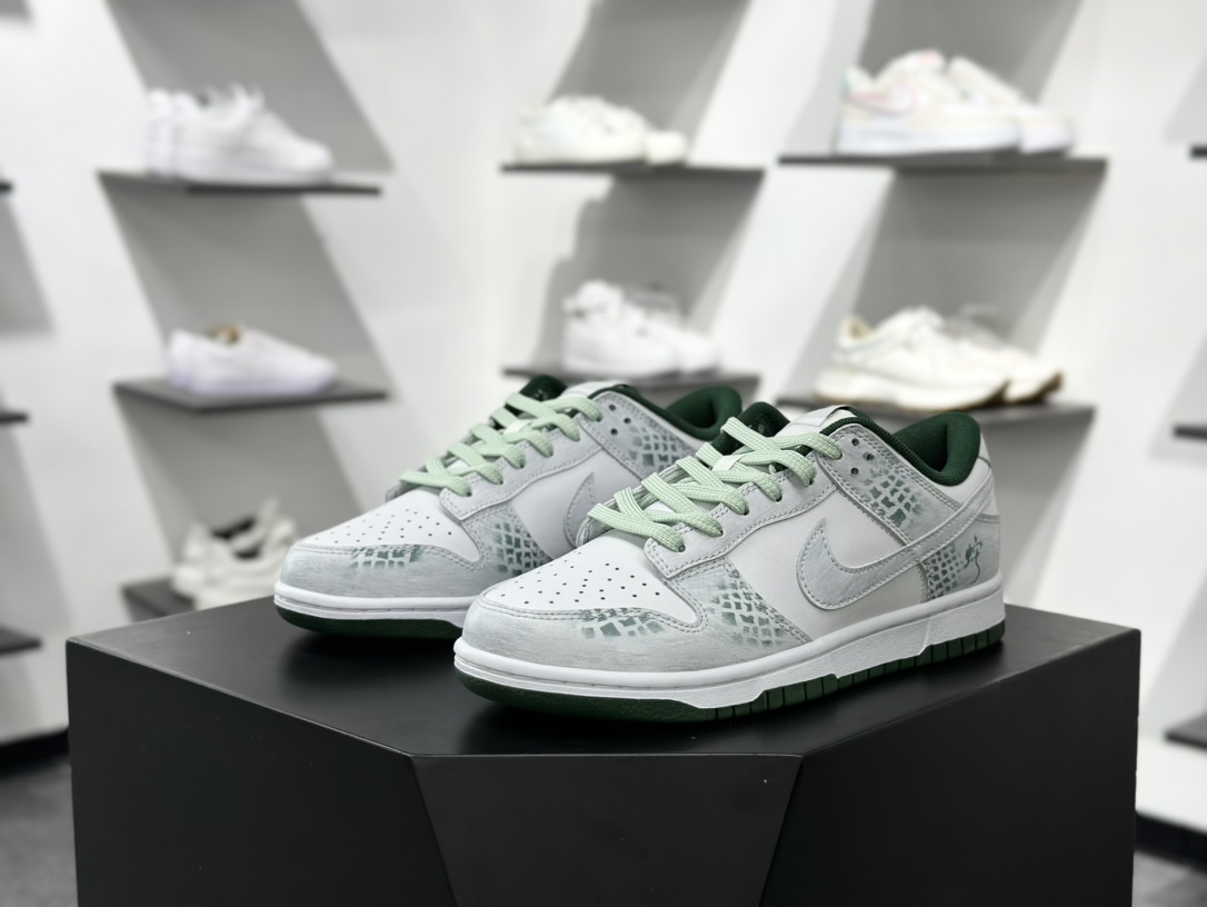 280 Nike Dunk Low 森林之子 国风 白绿   DD1391-101