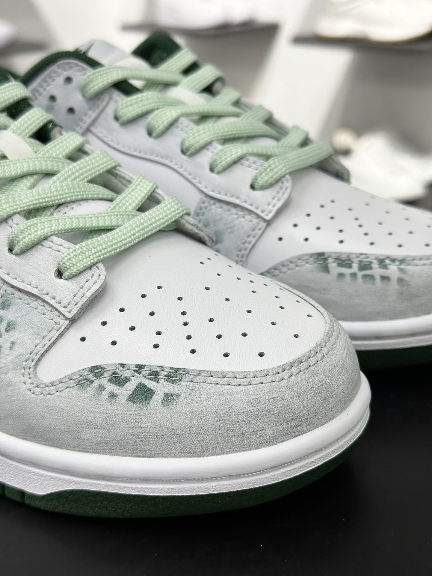 280 Nike Dunk Low 森林之子 国风 白绿   DD1391-101