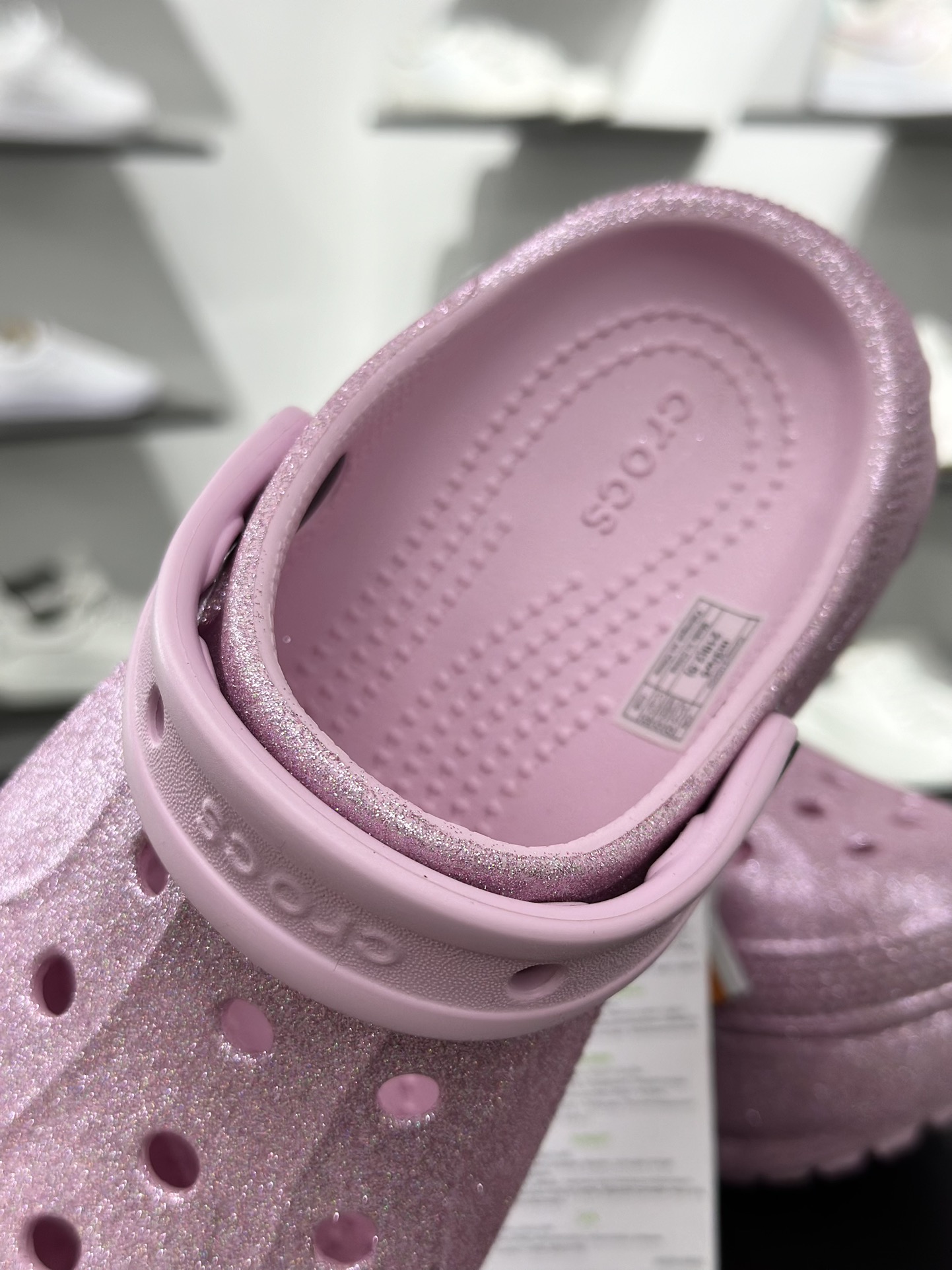 170 Crocs卡骆驰 bella clog EVA 舒适百搭 贝拉 联名 洞洞鞋 女款 石英粉   210080-005