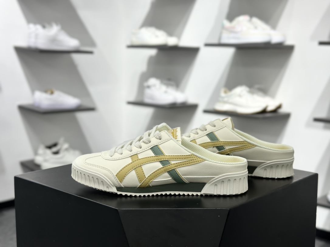 150 Onitsuka Tiger Mexico 66 Paraty 鬼冢虎半拖一脚蹬系列  1183C012-104