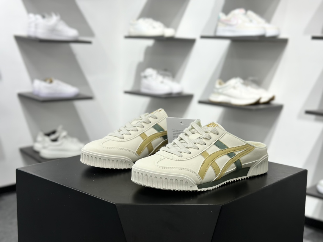 150 Onitsuka Tiger Mexico 66 Paraty 鬼冢虎半拖一脚蹬系列  1183C012-104