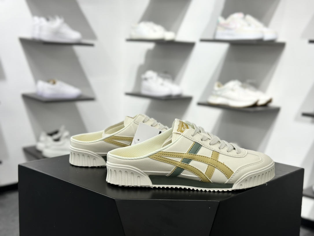 150 Onitsuka Tiger Mexico 66 Paraty 鬼冢虎半拖一脚蹬系列  1183C012-104