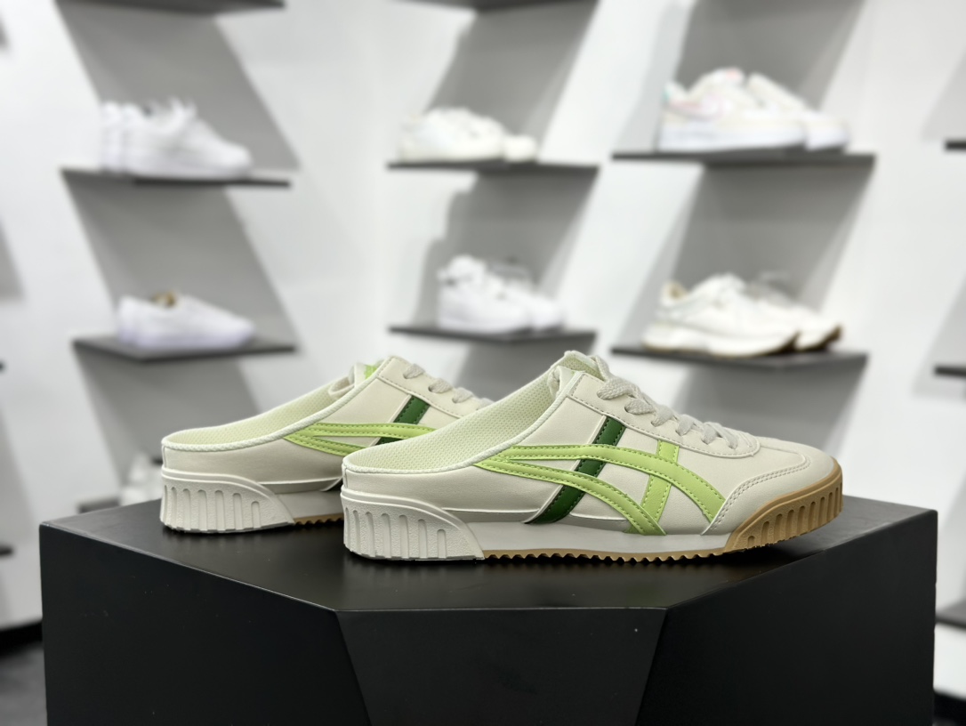 150 Onitsuka Tiger Mexico 66 Paraty 鬼冢虎半拖一脚蹬系列 1183C012-101