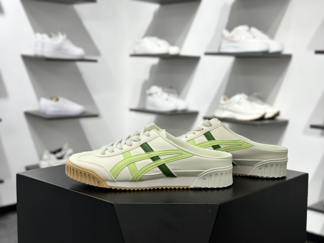150 Onitsuka Tiger Mexico 66 Paraty 鬼冢虎半拖一脚蹬系列 1183C012-101