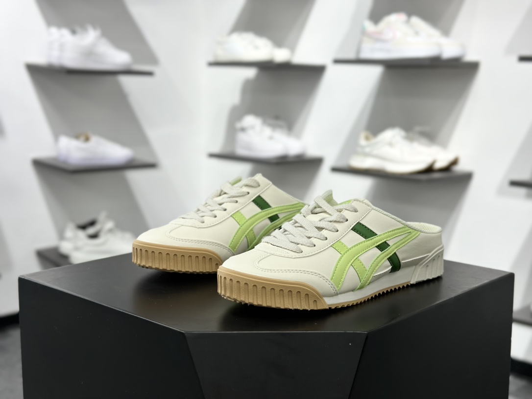 150 Onitsuka Tiger Mexico 66 Paraty 鬼冢虎半拖一脚蹬系列 1183C012-101