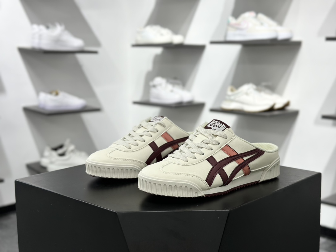 150 Onitsuka Tiger Mexico 66 Paraty 鬼冢虎半拖一脚蹬系列  1183C012-103