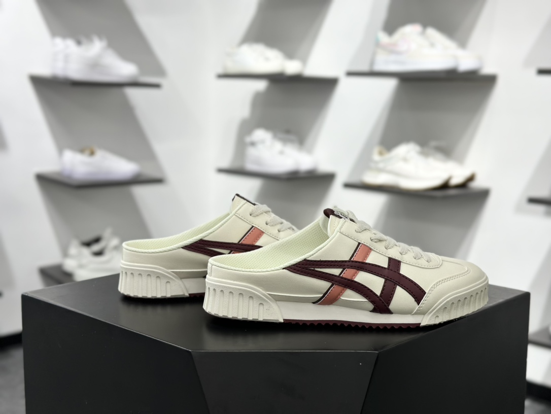 150 Onitsuka Tiger Mexico 66 Paraty 鬼冢虎半拖一脚蹬系列  1183C012-103