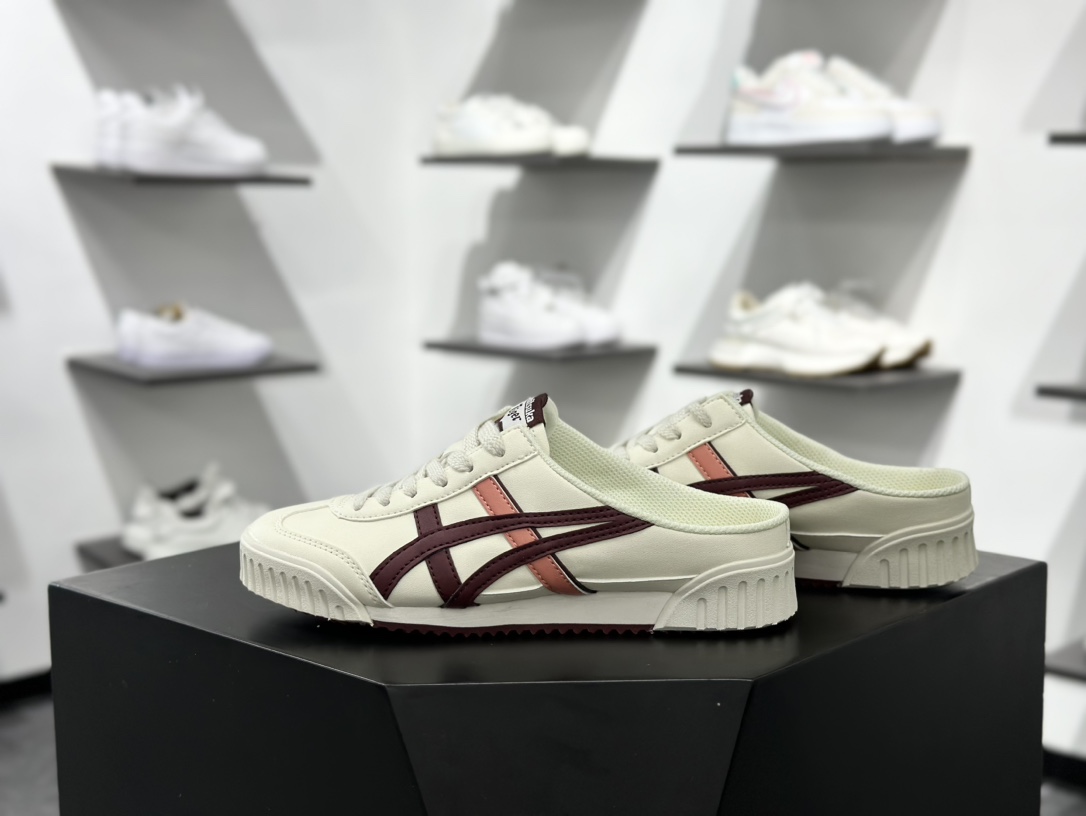 150 Onitsuka Tiger Mexico 66 Paraty 鬼冢虎半拖一脚蹬系列  1183C012-103