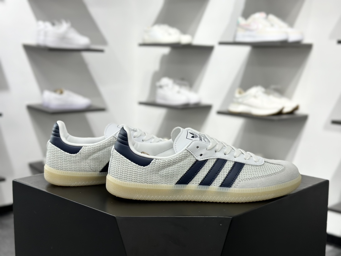 160 阿迪达斯/三叶草Adidas Originals Samba OG 桑巴舞系列低帮休闲运动板鞋 JH5633
