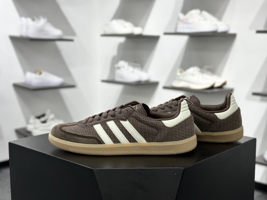 三叶草Adidas Originals Samba OG 桑巴舞板鞋 JI3184