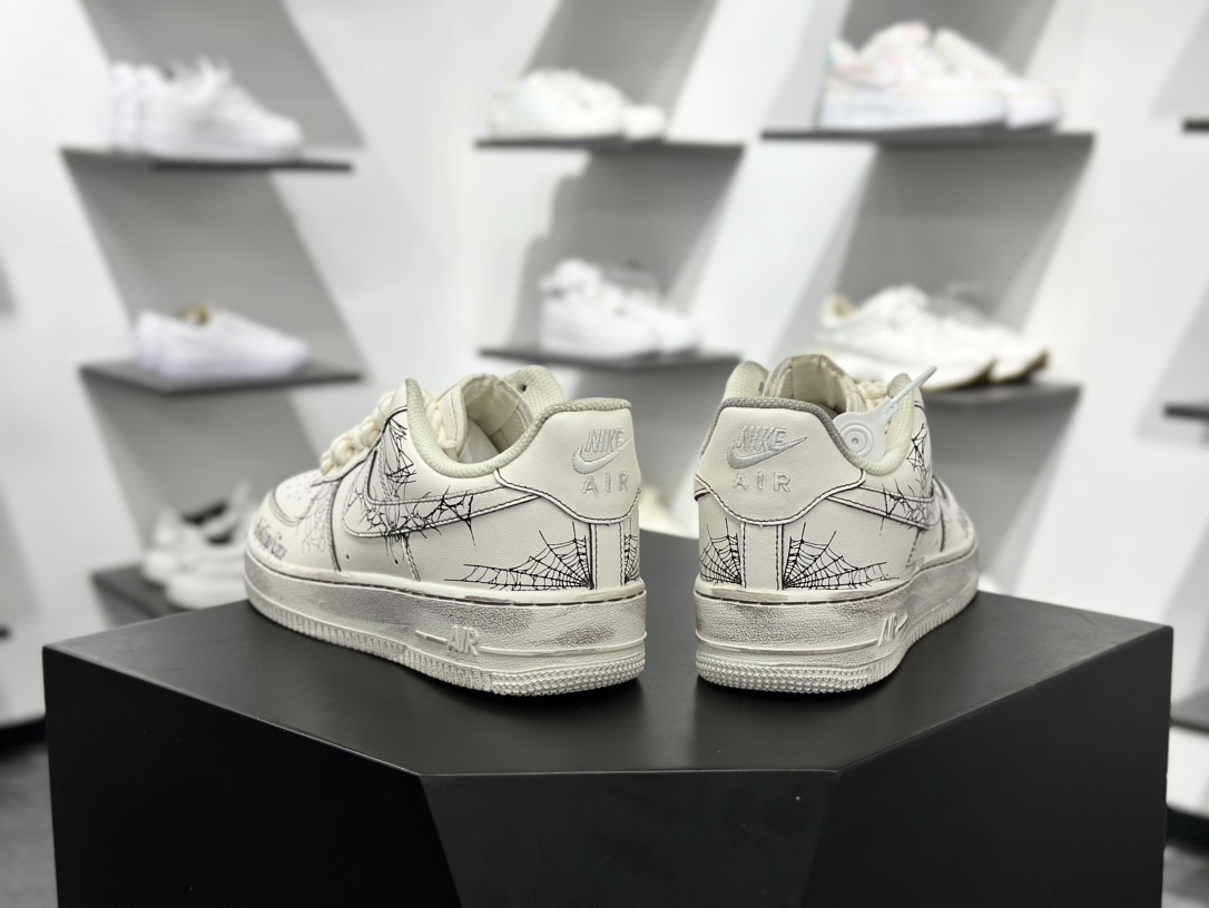 260 Nike Air Force 1'07 Low 古宅蛛网 空军一号低帮休闲板鞋 315221-333