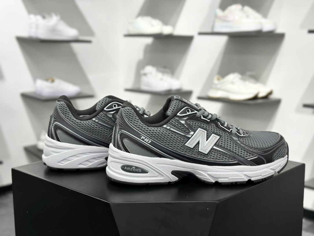 220 New Balance NB740系列复古老爹风休闲运动慢跑鞋    U740JCG