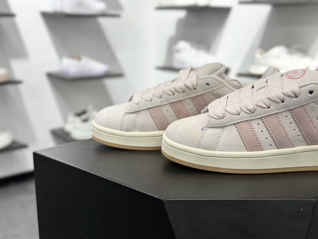 160 Adidas Originals Campus 00s系列 面包风经典复古 减震防滑耐磨 低帮休闲面包板鞋鞋  JH5628