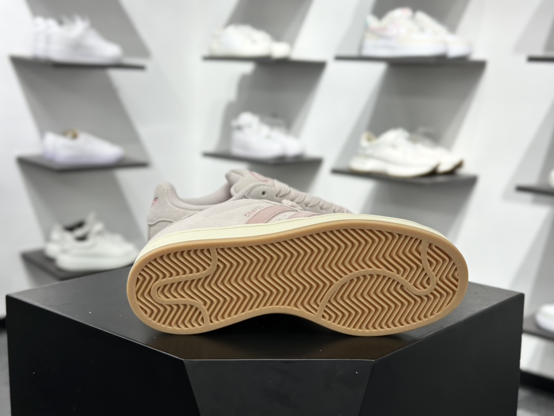 160 Adidas Originals Campus 00s系列 面包风经典复古 减震防滑耐磨 低帮休闲面包板鞋鞋  JH5628
