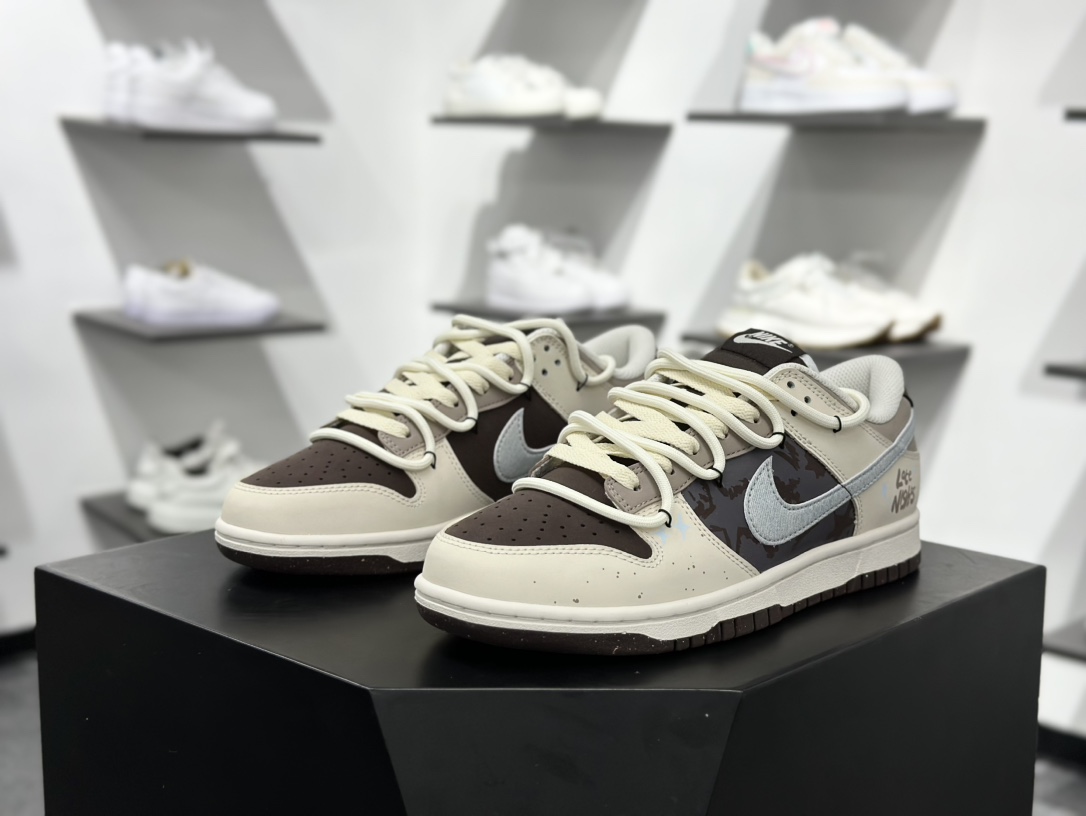 280 Nike SB Dunk Low 考拉派对 奶油风 美拉德 解构贴布 米白 HF4292-100
