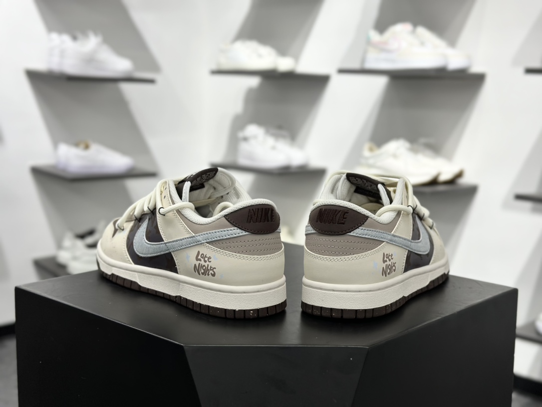 280 Nike SB Dunk Low 考拉派对 奶油风 美拉德 解构贴布 米白 HF4292-100
