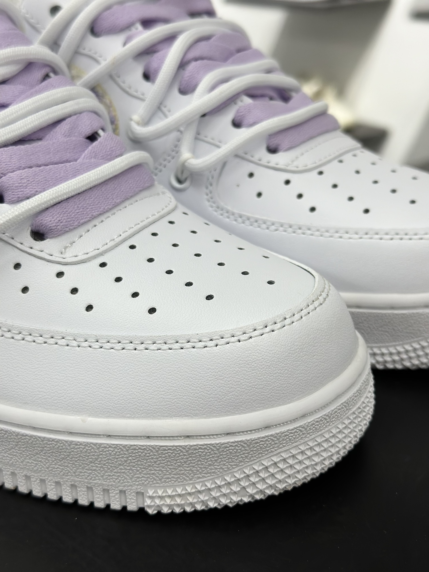 260 Nike Air Force 1 Low 07 白紫绑带  DH9999-556