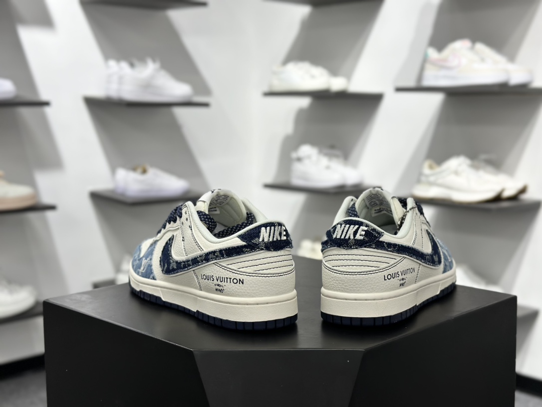 280 Nike SB Dunk Low x Louis Vuitton 白蓝牛仔满天星 XX3168-142
