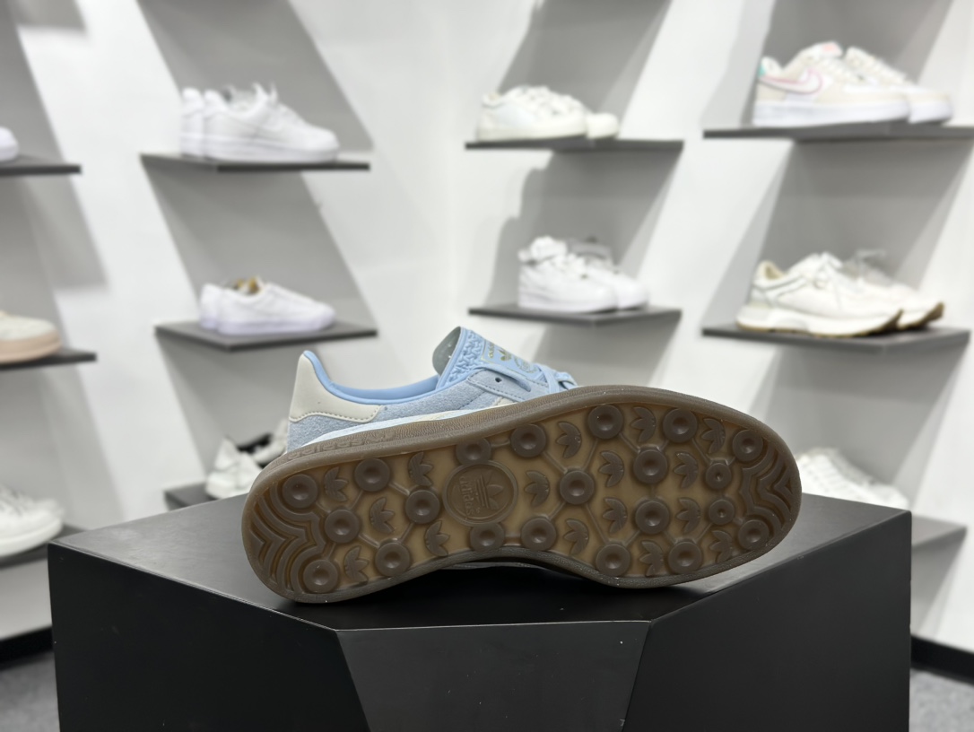 AD Original Gazelle Indoor Trainers 瞪羚室内鞋系列低帮复古百搭休闲运动德训风板鞋 JI2717
