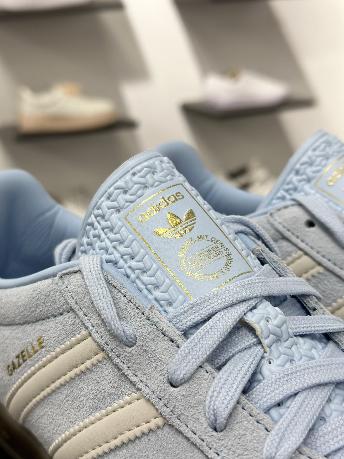 AD Original Gazelle Indoor Trainers 瞪羚室内鞋系列低帮复古百搭休闲运动德训风板鞋 JI2717