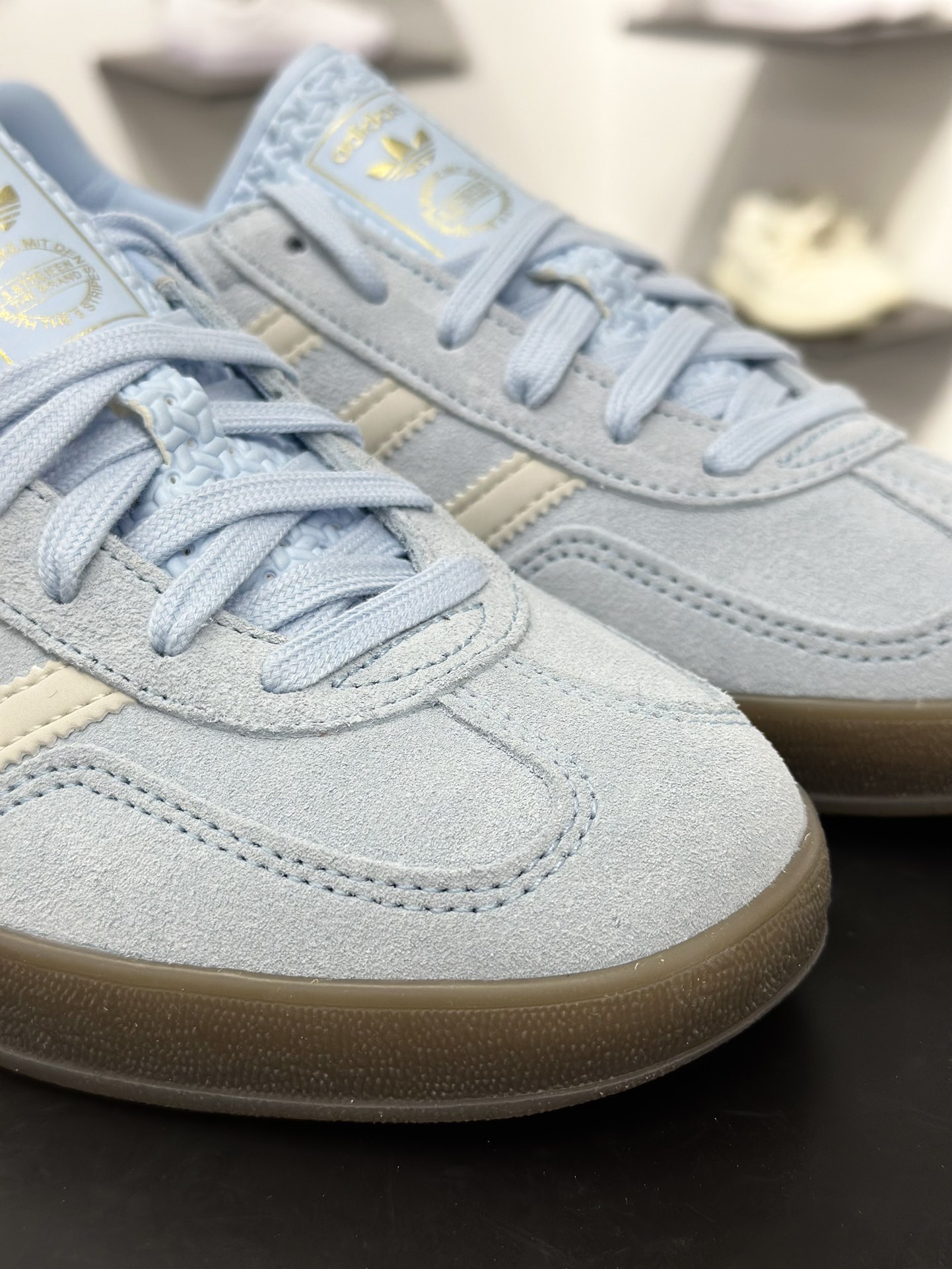 AD Original Gazelle Indoor Trainers 瞪羚室内鞋系列低帮复古百搭休闲运动德训风板鞋 JI2717
