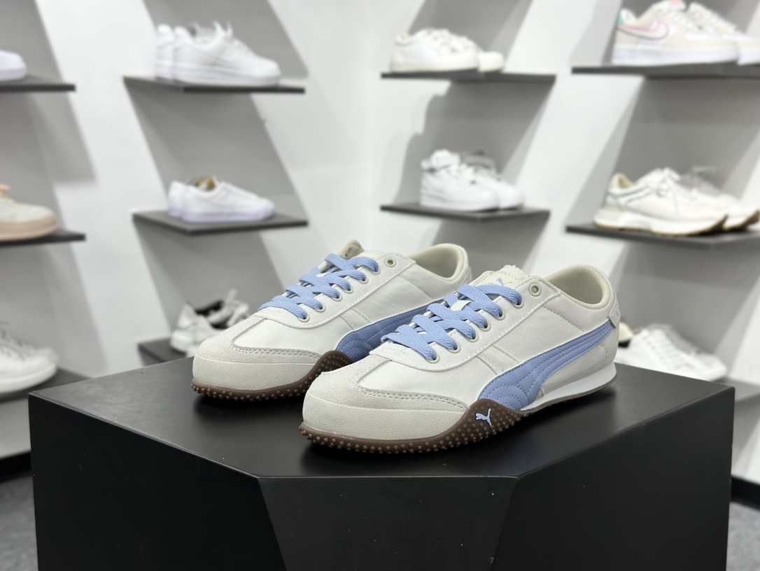 PUMA Bella UT 彪马 徐梦洁同款舒适男女低帮生活休闲德训薄底鞋 403492-03