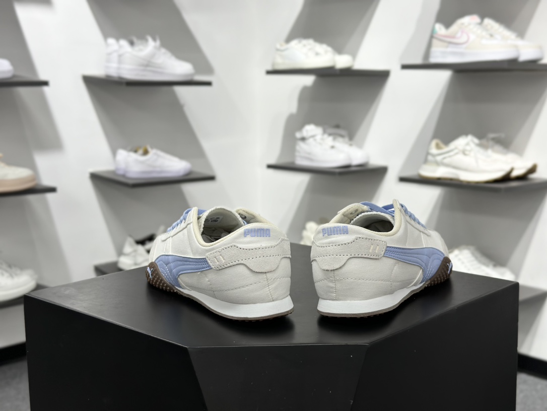 PUMA Bella UT 彪马 徐梦洁同款舒适男女低帮生活休闲德训薄底鞋 403492-03