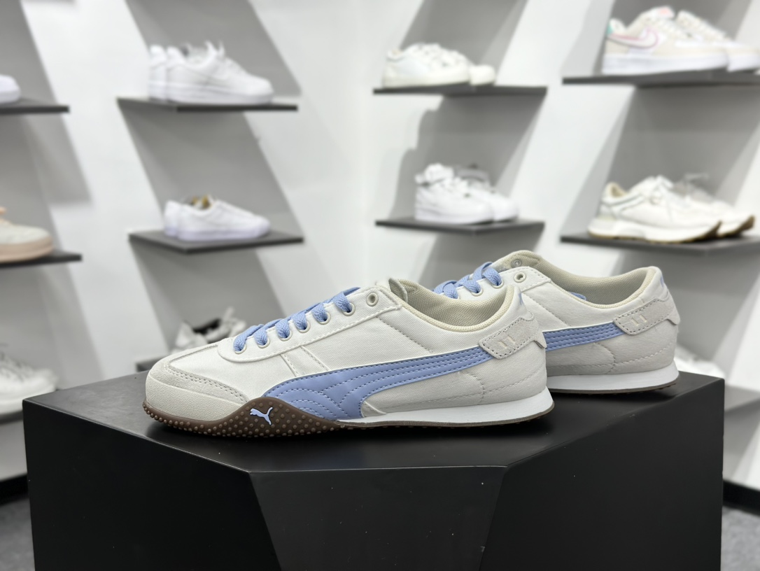 PUMA Bella UT 彪马 徐梦洁同款舒适男女低帮生活休闲德训薄底鞋 403492-03