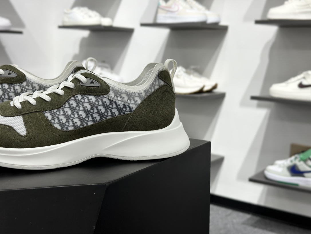 X1 东莞纯原版本 专供外贸鬼佬订单 B25系列 Dior 运动鞋 跑步鞋