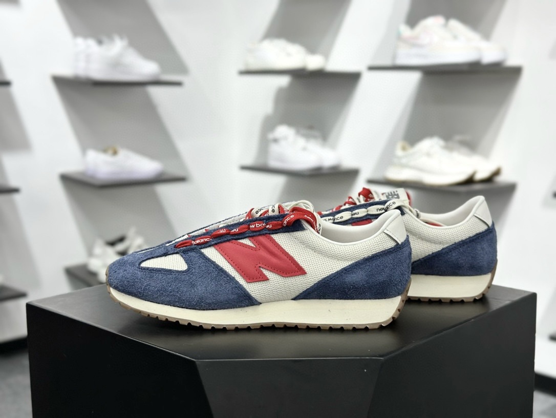 New Balance U471AK NB新百伦织物牛剖层革春夏薄底鞋防滑耐磨平衡轻便低帮生活休闲鞋