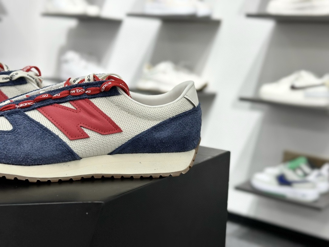 New Balance U471AK NB新百伦织物牛剖层革春夏薄底鞋防滑耐磨平衡轻便低帮生活休闲鞋