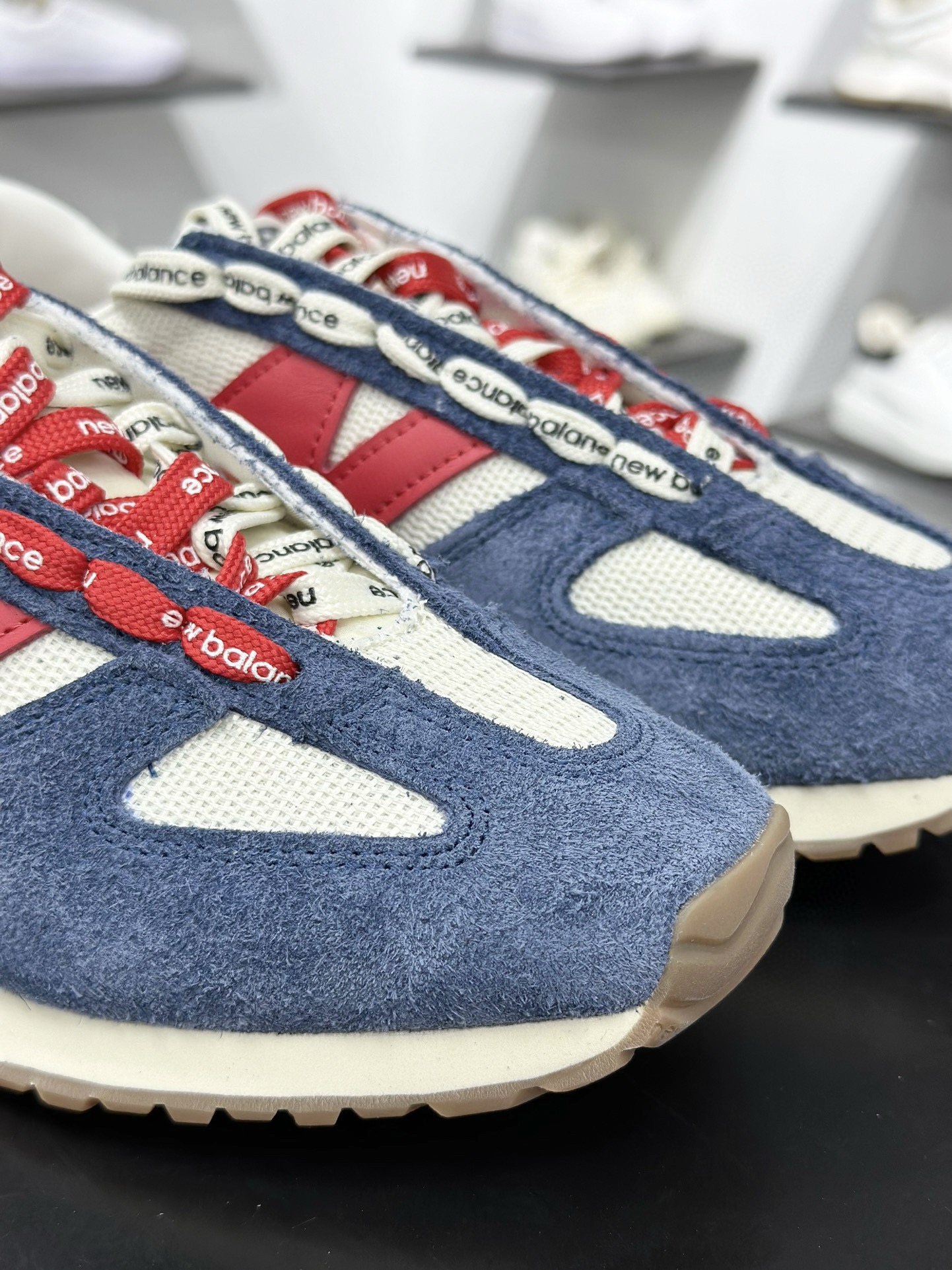 New Balance U471AK NB新百伦织物牛剖层革春夏薄底鞋防滑耐磨平衡轻便低帮生活休闲鞋
