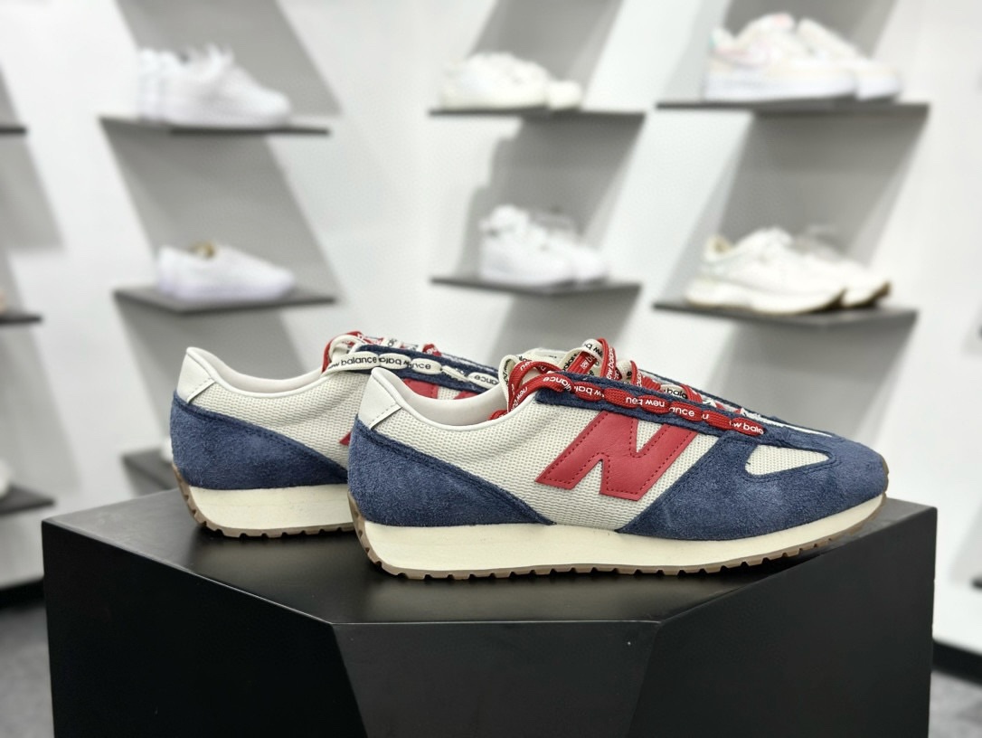 New Balance U471AK NB新百伦织物牛剖层革春夏薄底鞋防滑耐磨平衡轻便低帮生活休闲鞋