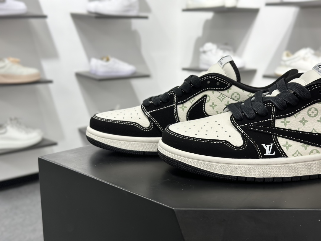 Air Jordan AJ1 Low X LV 低帮联名定制配色