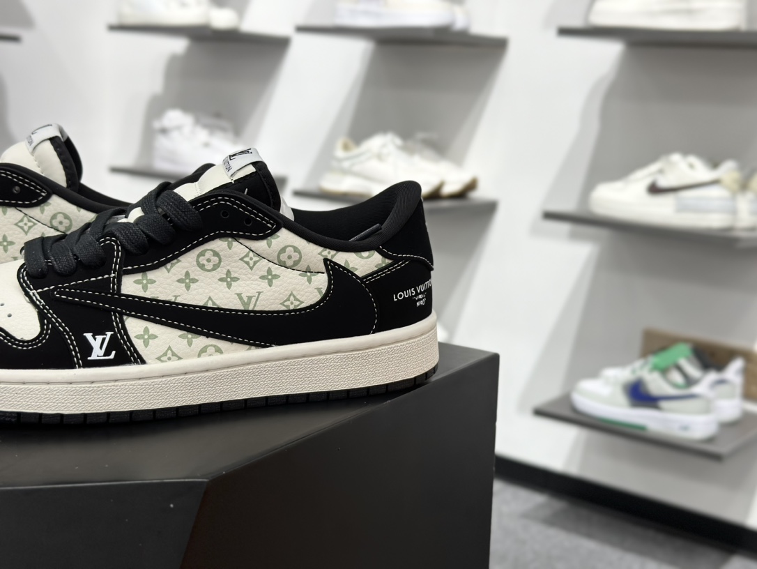Air Jordan AJ1 Low X LV 低帮联名定制配色