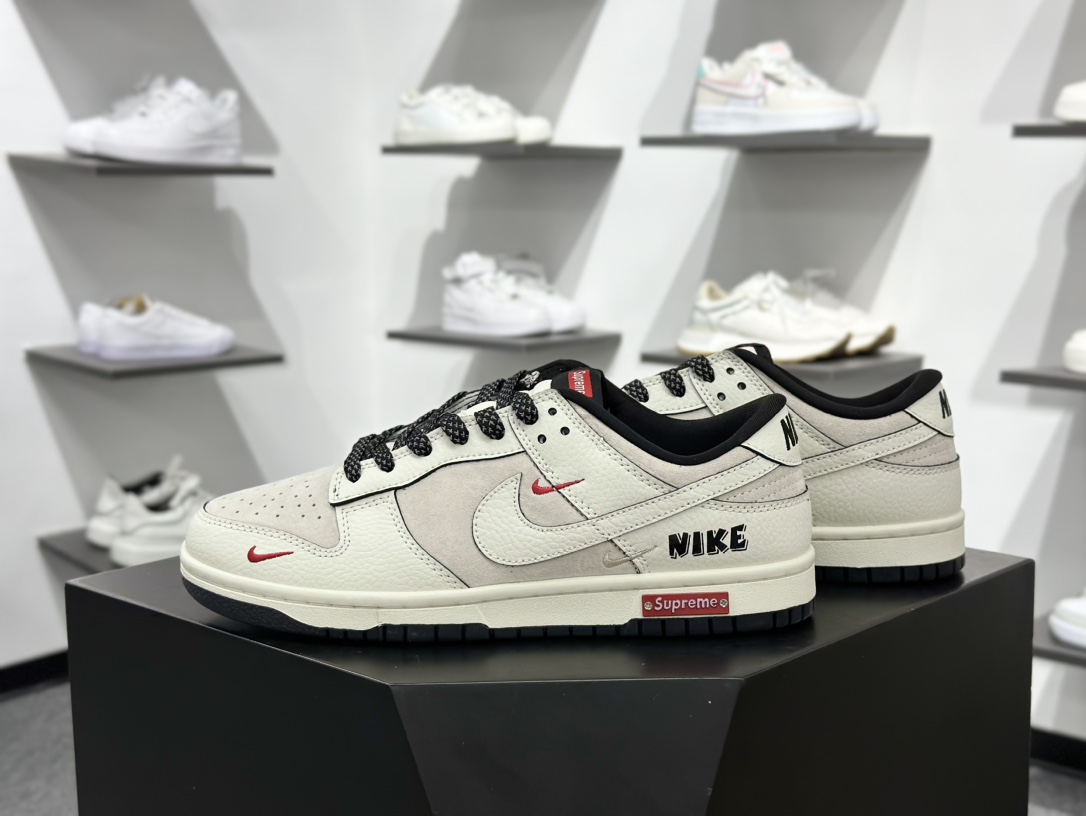 280 Nike SB Dunk Low Sup联名 米白满天星 周年高端定制 低帮休闲板鞋 SC9207-410
