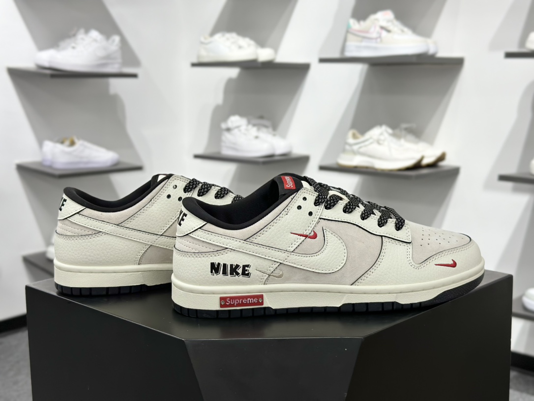 280 Nike SB Dunk Low Sup联名 米白满天星 周年高端定制 低帮休闲板鞋 SC9207-410