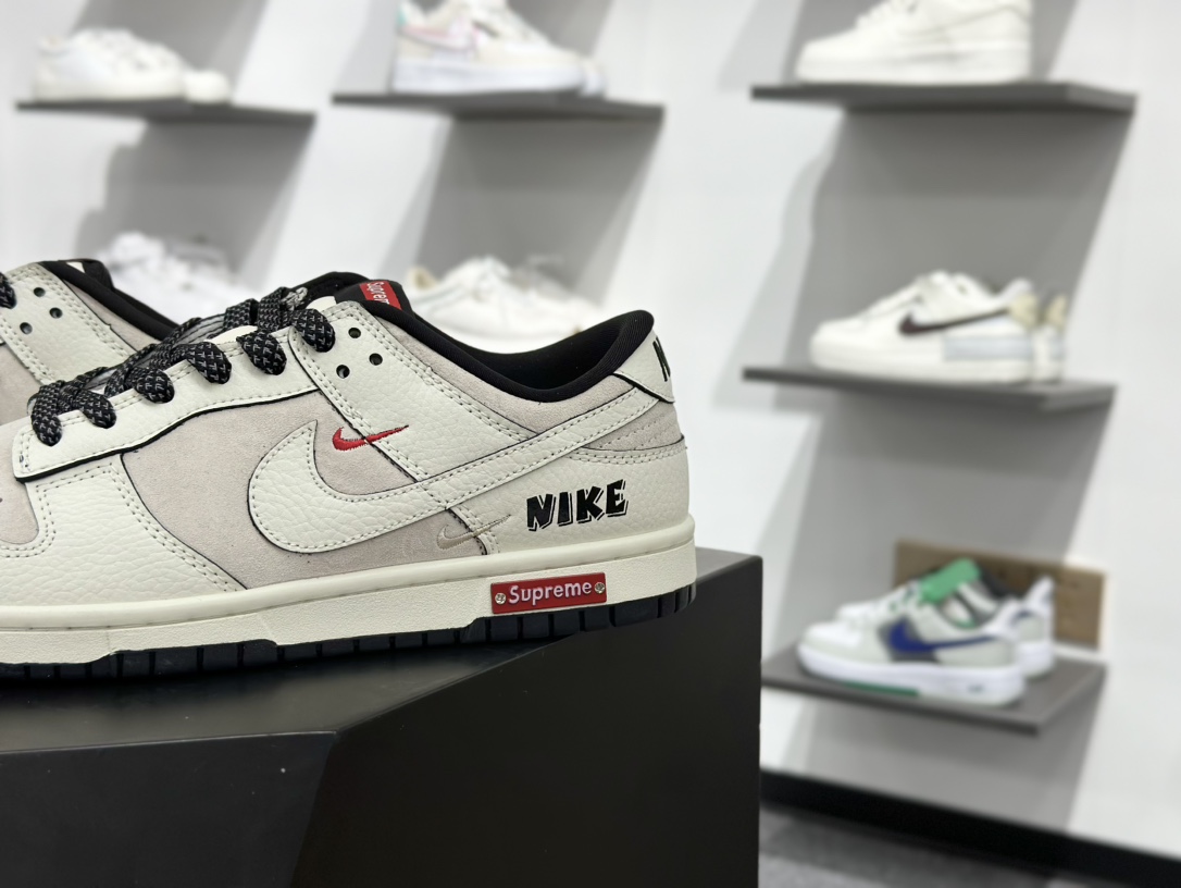 280 Nike SB Dunk Low Sup联名 米白满天星 周年高端定制 低帮休闲板鞋 SC9207-410