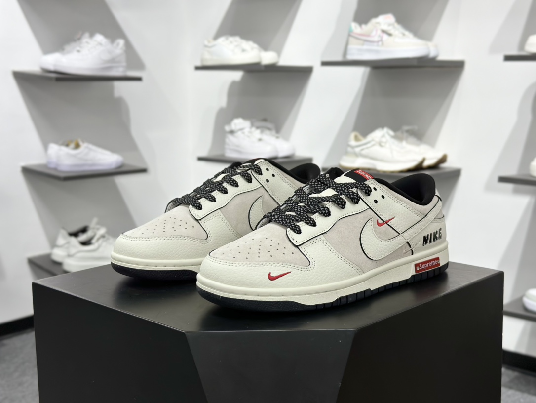 280 Nike SB Dunk Low Sup联名 米白满天星 周年高端定制 低帮休闲板鞋 SC9207-410