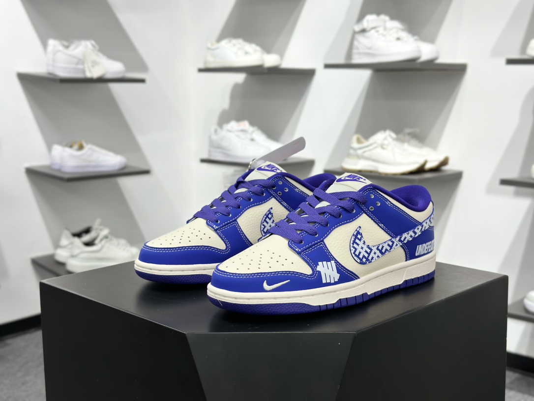 280 Nike SB Dunk Low UN系列 马赛克蓝勾 周年高端定制 低帮休闲板鞋 KK1333-045