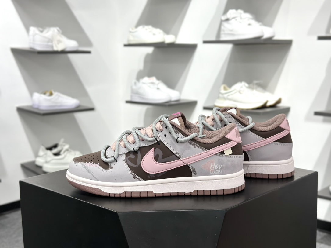 300 Nike SB Dunk Low 考拉派对 粉梦副歌 解构抽绳鞋带 FZ3611-208