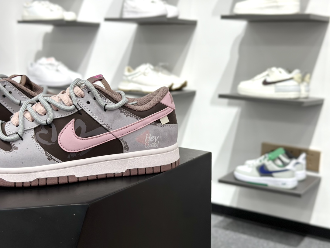 300 Nike SB Dunk Low 考拉派对 粉梦副歌 解构抽绳鞋带 FZ3611-208