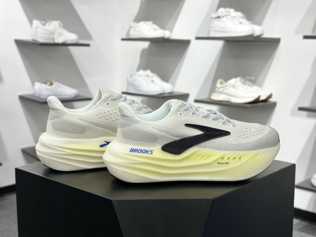 240 Brooks 布鲁克斯 Glycerin Max 超弹轻盈跑步鞋 低帮透气缓震支撑休闲运动慢跑鞋 110447