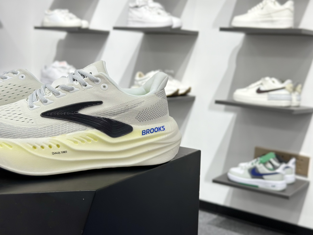 240 Brooks 布鲁克斯 Glycerin Max 超弹轻盈跑步鞋 低帮透气缓震支撑休闲运动慢跑鞋 110447