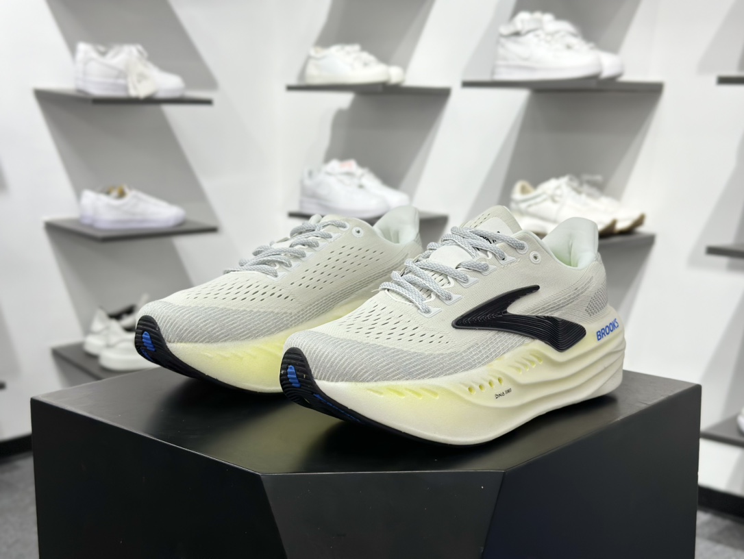 240 Brooks 布鲁克斯 Glycerin Max 超弹轻盈跑步鞋 低帮透气缓震支撑休闲运动慢跑鞋 110447