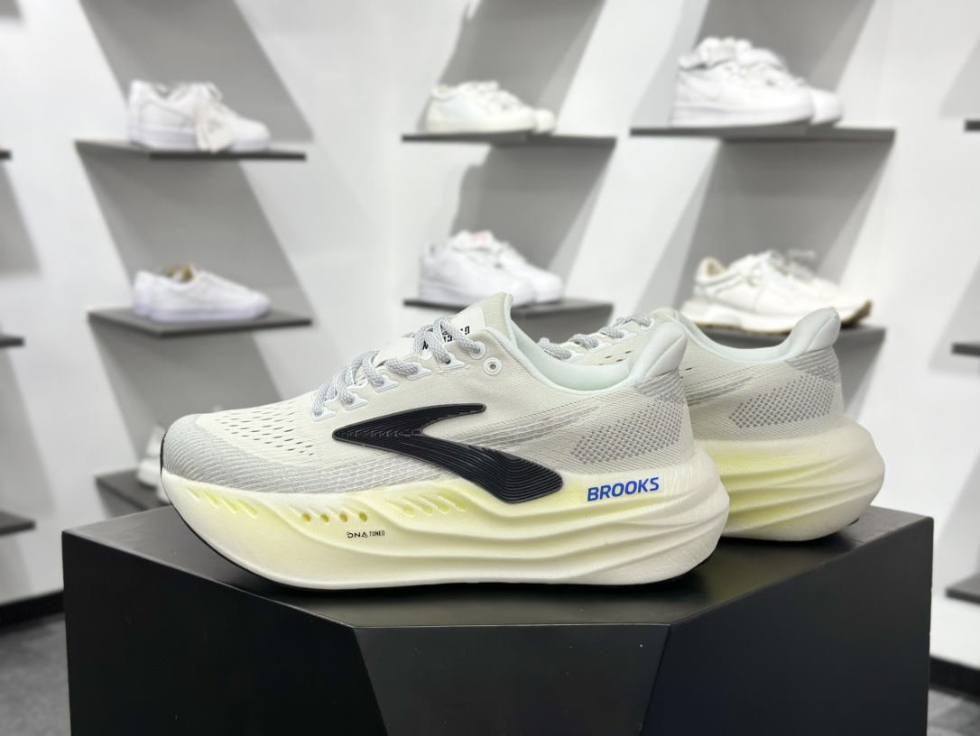 240 Brooks 布鲁克斯 Glycerin Max 超弹轻盈跑步鞋 低帮透气缓震支撑休闲运动慢跑鞋 110447