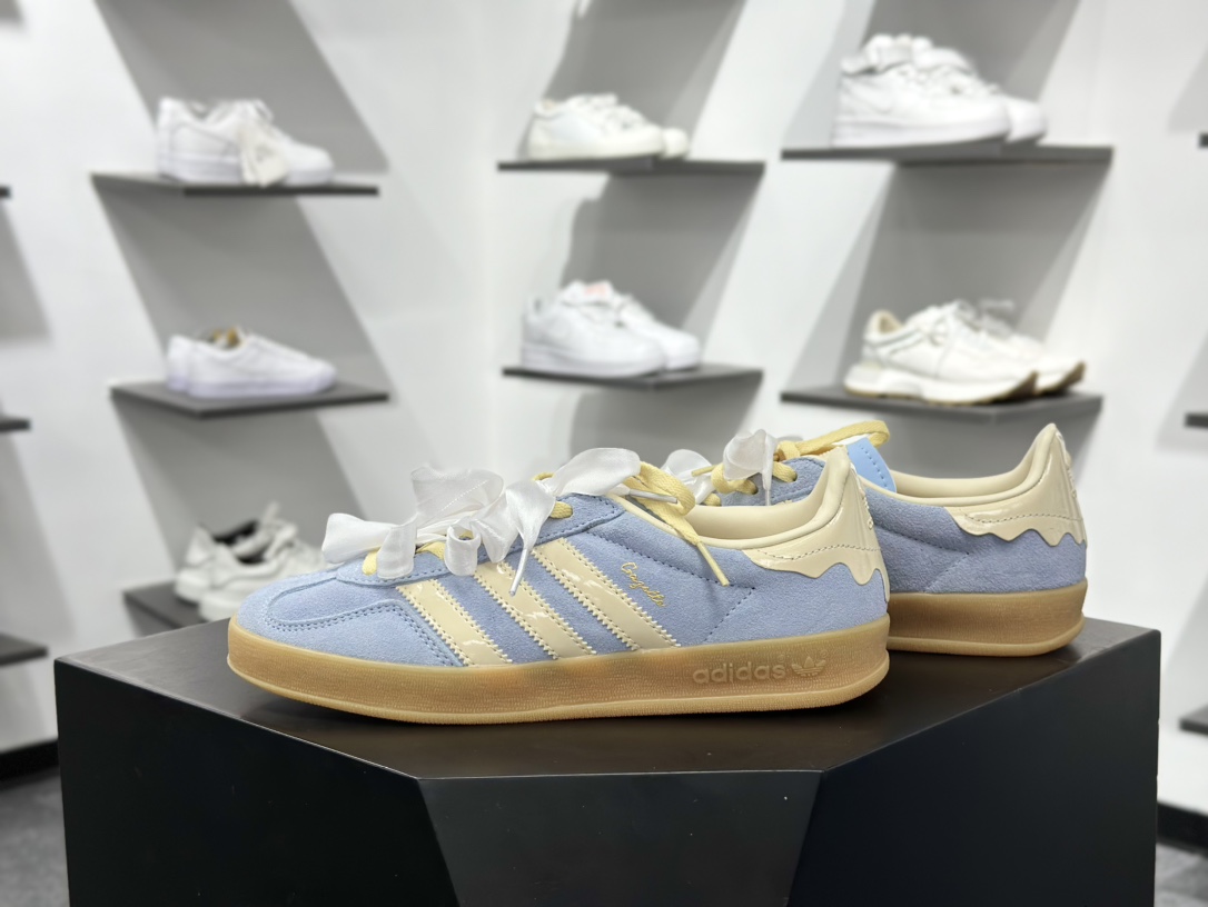 AD Original Gazelle Indoor Trainers 瞪羚室内鞋系列低帮复古百搭休闲运动德训风板鞋 JR8029