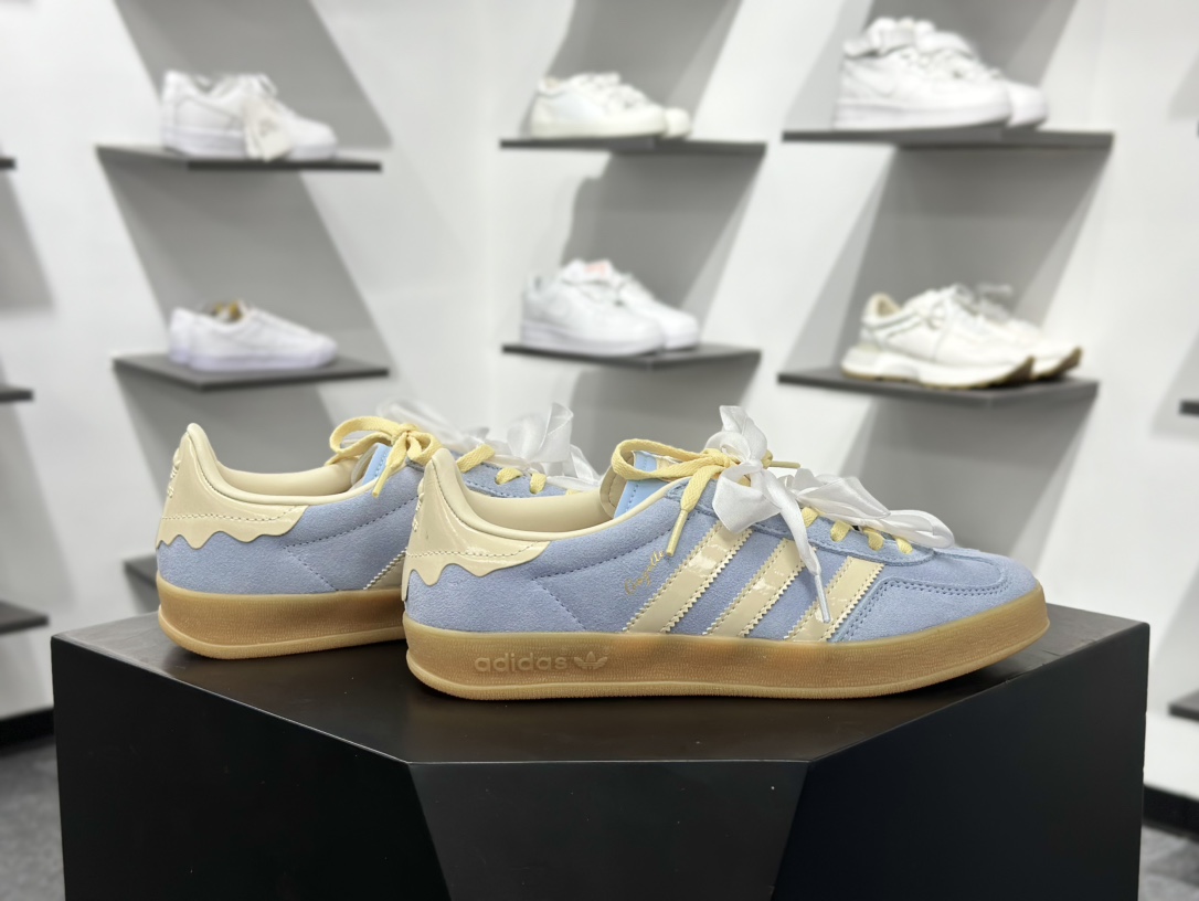 AD Original Gazelle Indoor Trainers 瞪羚室内鞋系列低帮复古百搭休闲运动德训风板鞋 JR8029