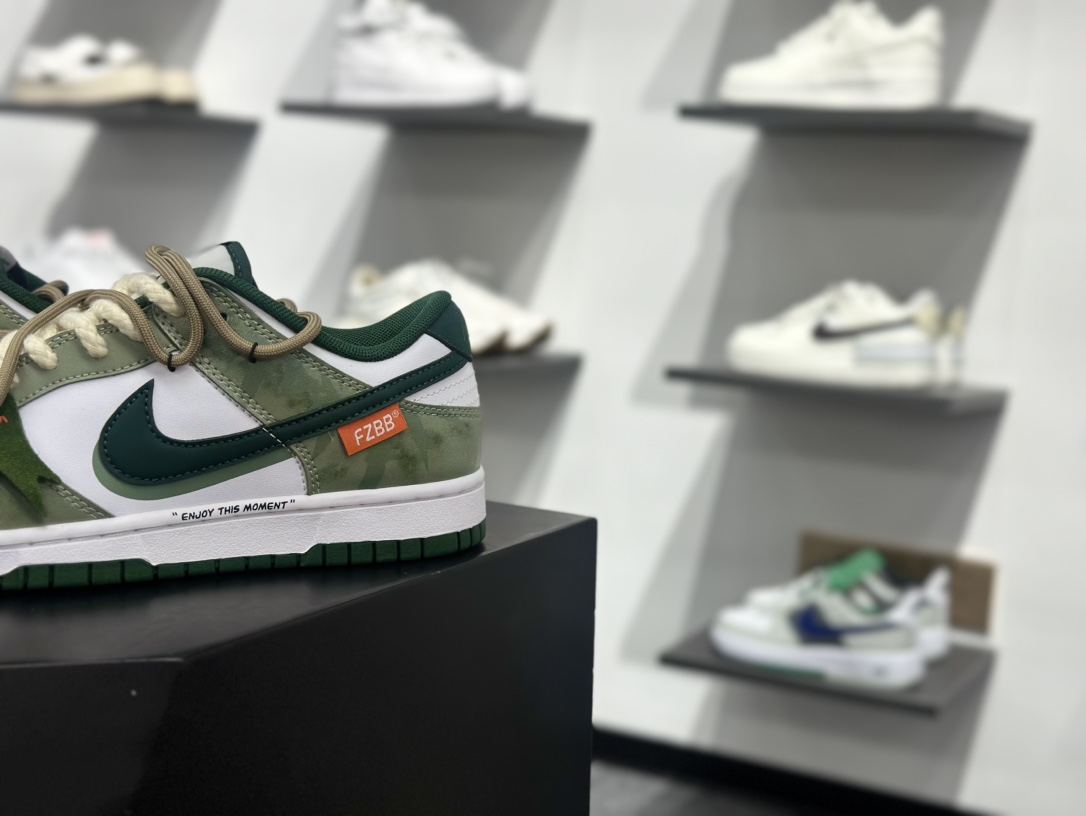 Nike SB Dunk Low FZBB 青竹林 绿 DD1391-101