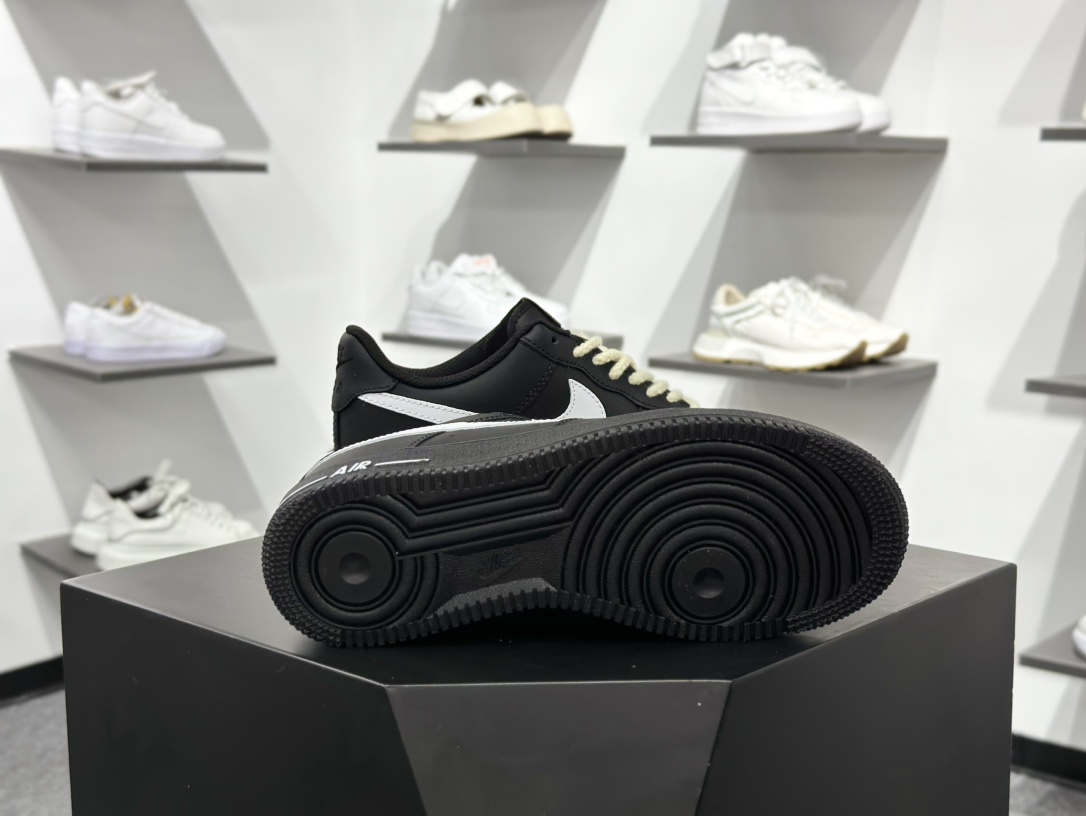 Nike Air Force 1'07 Low 黑白麻绳 空军一号低帮休闲板鞋 ZH0316-073